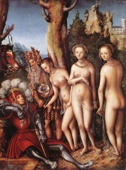 Lucas Il Vecchio Cranach : The Judgment of Paris